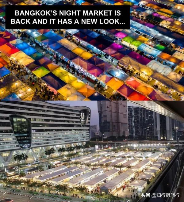 改名+搬遷！泰國曼谷著名的拉差達火車夜市浴火重生了