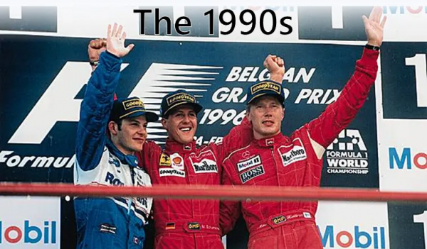 「連載六」歷史上最偉大的 F1 車手是誰？（1990年代）