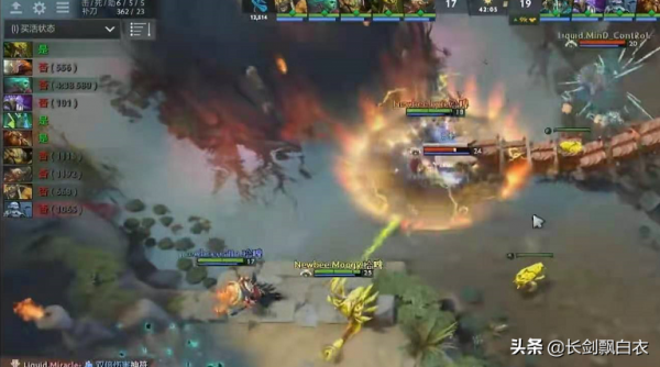 DOTA2：LGD沒秒掉500血的TB，那Newbee為什麼沒秒掉100血的劍聖？