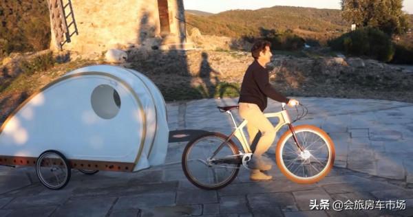 露營達人研製腳踏車拖車,不到400塊完成說走就走的房車旅行 露營達人研製腳踏車拖車,不到400塊完成說走就走的房車旅行