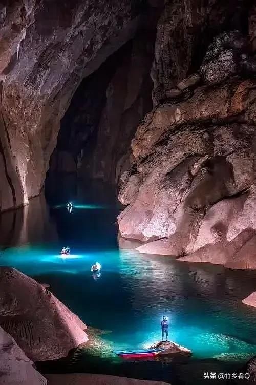 天然溶洞奇觀美景