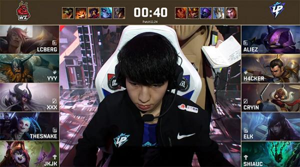 LOL-德杯:Cryin飛機衝臉一打三怒斬C位,UP大優勢輕取WZ LOL-德杯:Cryin飛機衝臉一打三怒斬C位,UP大優勢輕取WZ