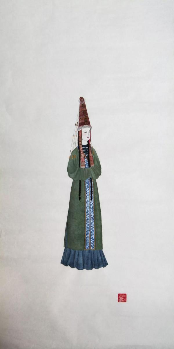 西漢解憂公主畫像（和親｜西域｜烏孫）