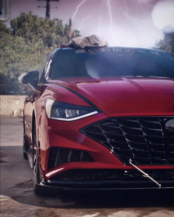 被“鯰魚臉”坑慘了的索納塔10改裝過後明顯帥多了 被“鯰魚臉”坑慘了的索納塔10改裝過後明顯帥多了