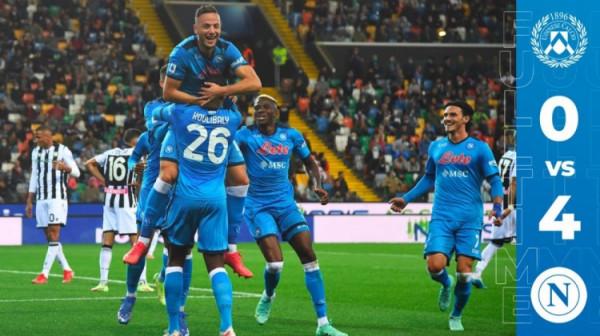 那不勒斯連續30場比賽進球，成為意甲歷史繼米蘭和尤文後第三支