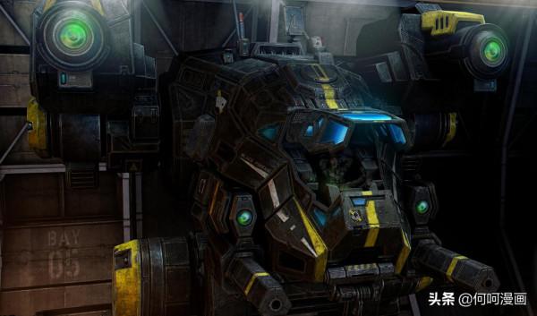 帥氣的一組機械機甲插畫作品！誰說鋼鐵大塊頭沒有美感