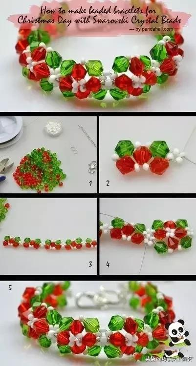 34種串珠飾品教程，收藏了