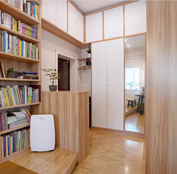 40㎡老破小學區房改造,不僅擠出兩間臥室,還有一面書架牆 40㎡老破小學區房改造,不僅擠出兩間臥室,還有一面書架牆