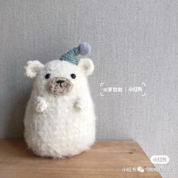 鉤針幾款小熊