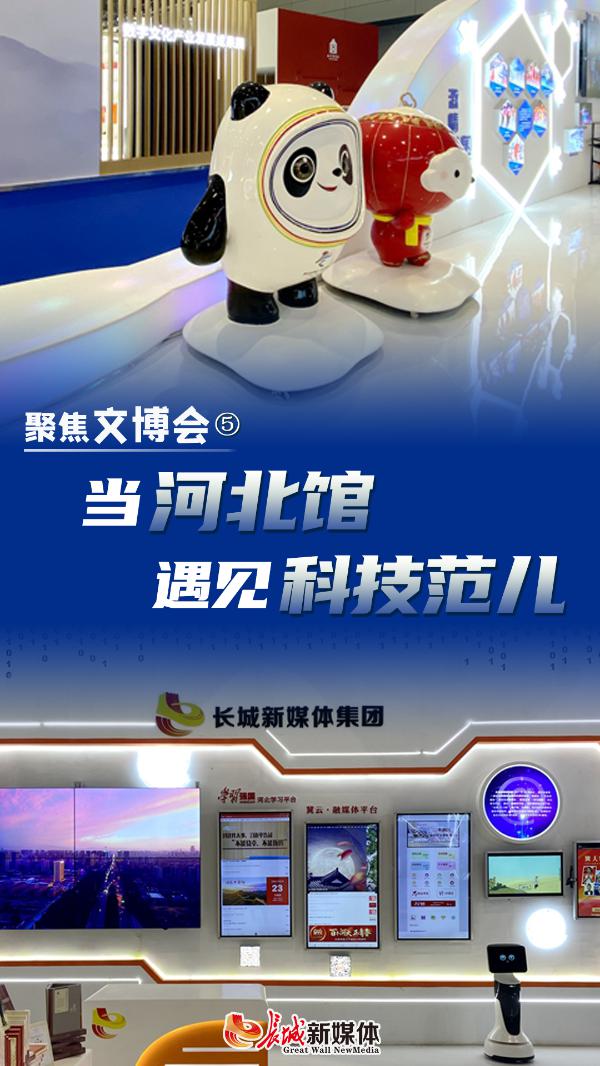 聚焦文博會⑤ | 當河北館遇見科技範兒