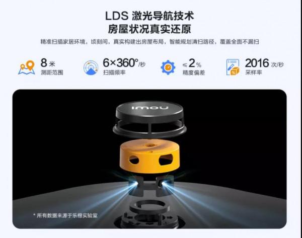 樂橙推出掃地機器人，精準導航，自動規劃