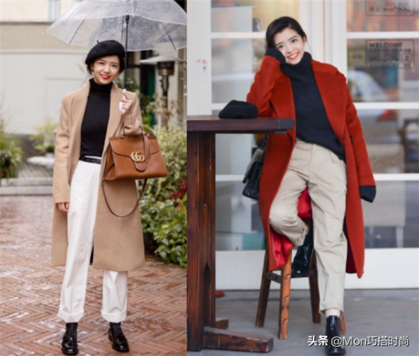 今年沒有一件“高衫”可惜了，配大衣洋氣又保暖，外穿內搭都好看