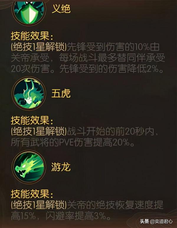 驍將三國：元旦蜀漢陣營重新整理戰力天花板，暗金級的關帝角色介紹