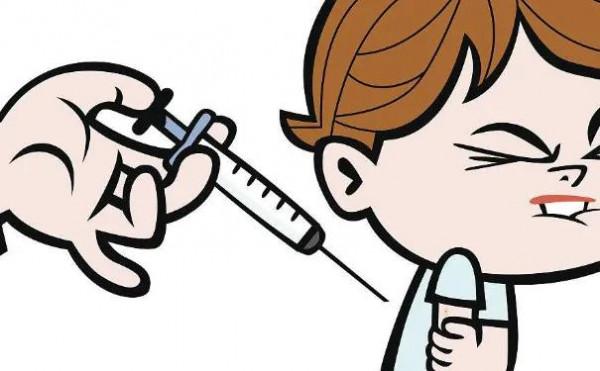 娃的第一針順利打完了