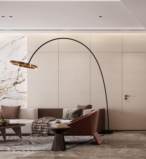 現代輕奢風帶來的高階感,溫馨有愛的空間設計 現代輕奢風帶來的高階感,溫馨有愛的空間設計