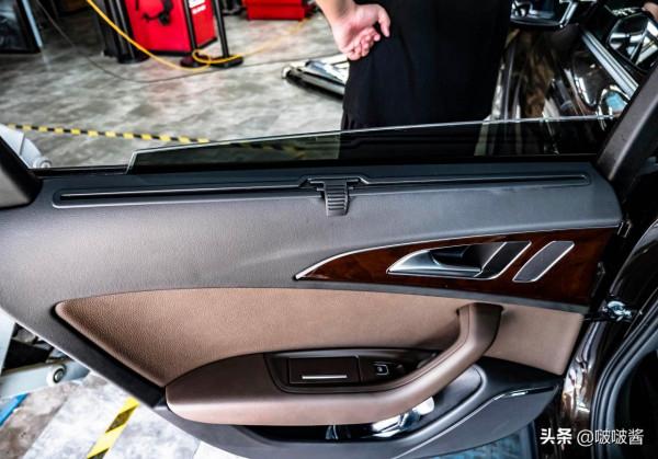 奧迪A6改裝後排遮陽簾+BOSE音響+車道保持 奧迪A6改裝後排遮陽簾+BOSE音響+車道保持