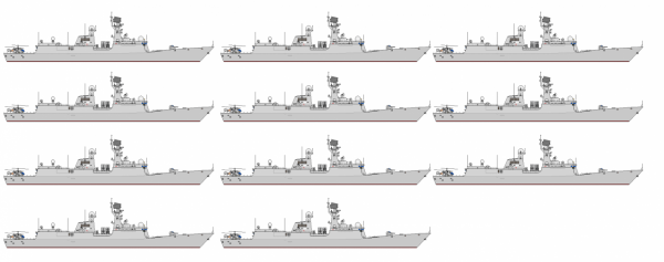 2021東海艦隊盤點，13驅17護三大艦隊墊底，盾艦數量超越日本海自