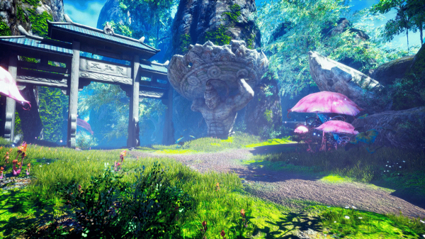 數字平原製作手遊場景《仙境》 數字平原製作手遊場景《仙境》