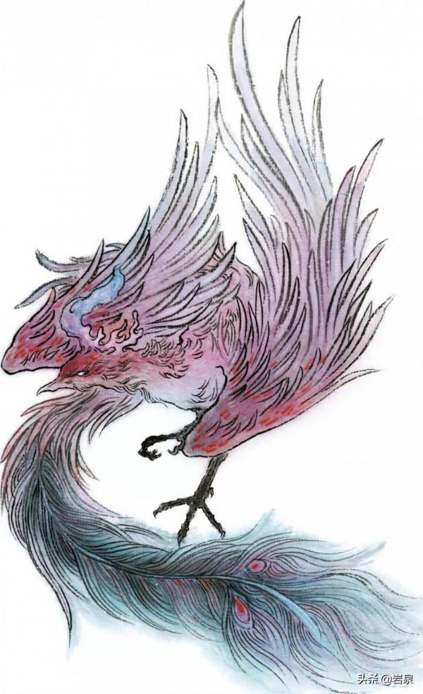 有五采之鳥，有冠，名曰狂鳥