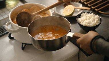 年末太難熬？我給你做了熱騰騰的肉和飯