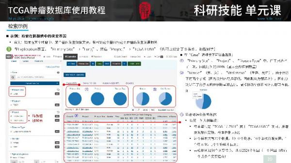 0元學TCGA？還有這樣的好事，我先學了