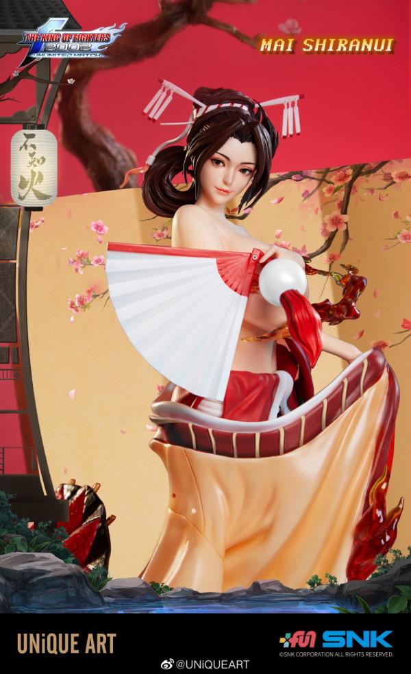SNK授權《拳皇2002UM》不知火舞收藏級雕像 售價5588元