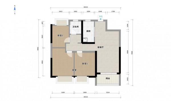 她家72平米，全屋不弔頂，不做背景牆，簡約耐看又顯大，人見人誇