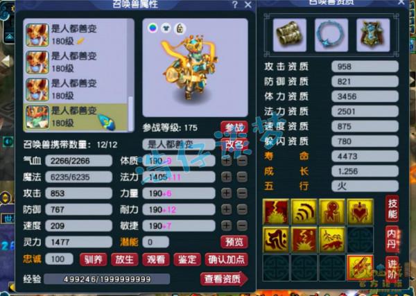 夢幻西遊：175群雄64強女兒村極品裝備加身，1只大海龜竟是服戰級