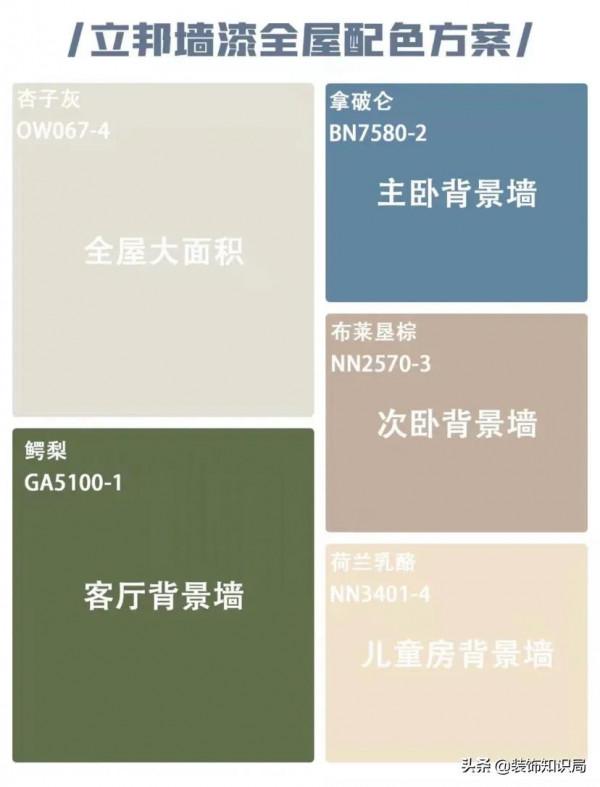 神仙級別的高階感乳膠漆配色,收下照搬即可 神仙級別的高階感乳膠漆配色,收下照搬即可