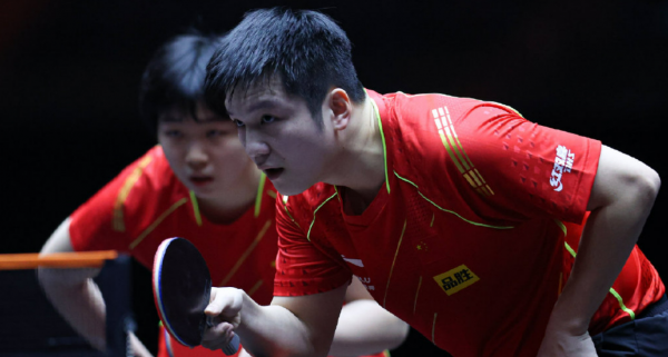 WTT澳門賽第一金!許昕/劉詩雯3比0戰勝樊振東/蒯曼,奪混雙冠軍 WTT澳門賽第一金!許昕/劉詩雯3比0戰勝樊振東/蒯曼,奪混雙冠軍