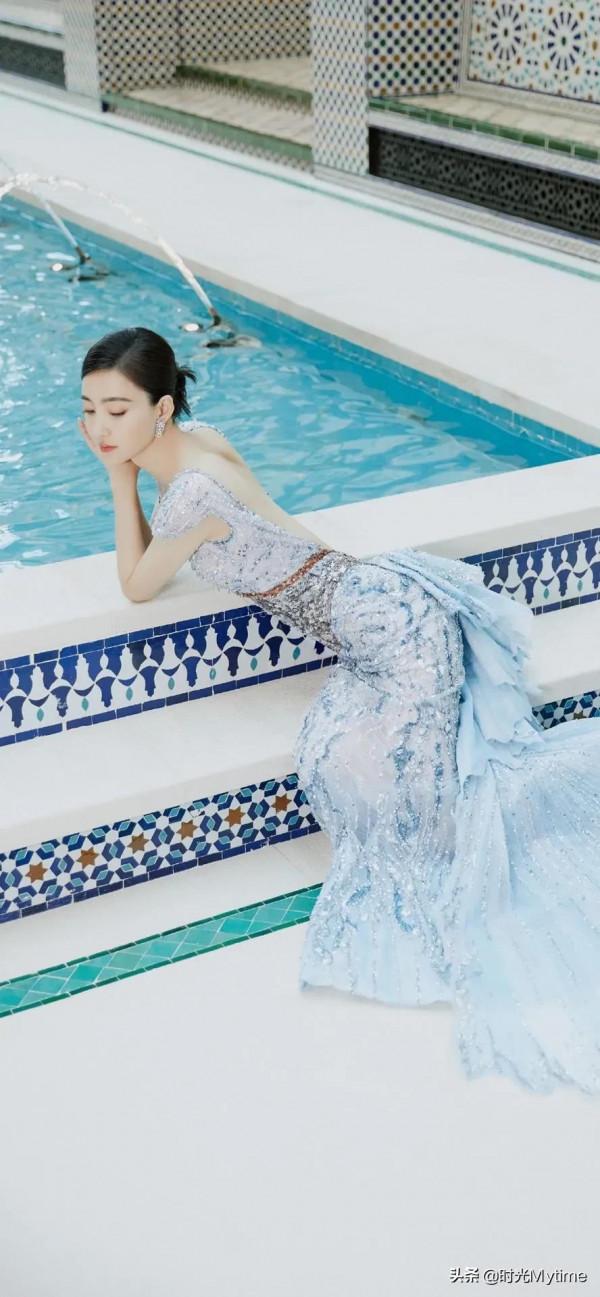 明星桌布：王麗坤，素顏女神，美的自然