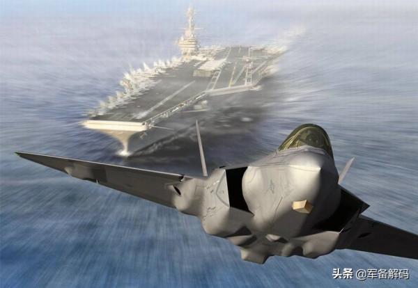 F-35C部署在即，資料推演中美艦載機，重型制空機成中國未來首選
