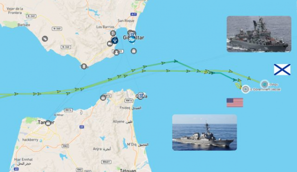 戰雲密佈！北約三航母陳兵地中海，俄海軍三大艦隊齊聚嚴陣以對