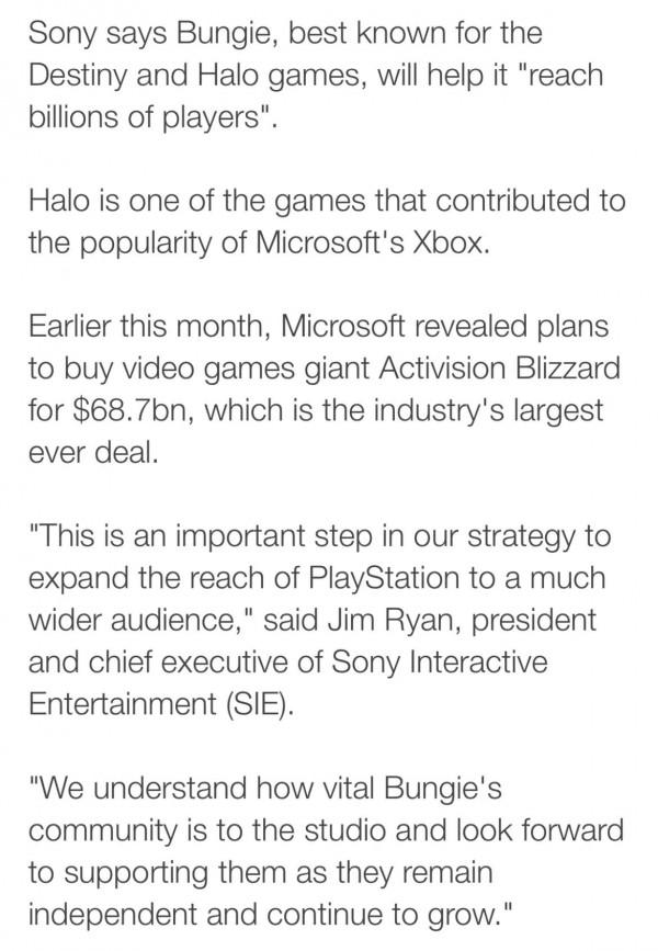 讀BBC學英語：索尼宣佈收購Bungie