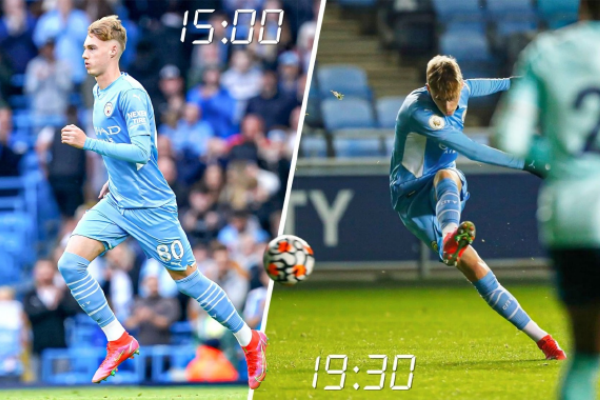 19歲的曼城天才好忙!4個小時踢2場上演帽子戲法,歐冠又一球成名 19歲的曼城天才好忙!4個小時踢2場上演帽子戲法,歐冠又一球成名