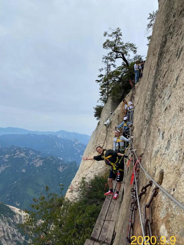 2020環遊中國自由行第23天：我全程徒步華山的第二天