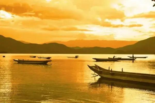 瀘沽湖絕美風光