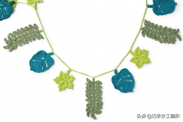 家裡的電源線用這招改造太讚了，多種葉子的鉤法，美爆整個家