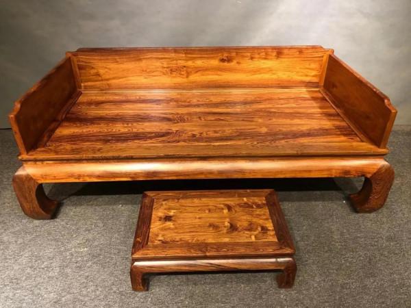 精品黃花梨獨板床