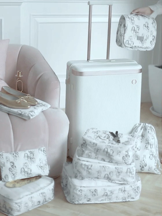 旅行出差不用愁！有了這套收納神器，行李箱能多塞兩倍東西