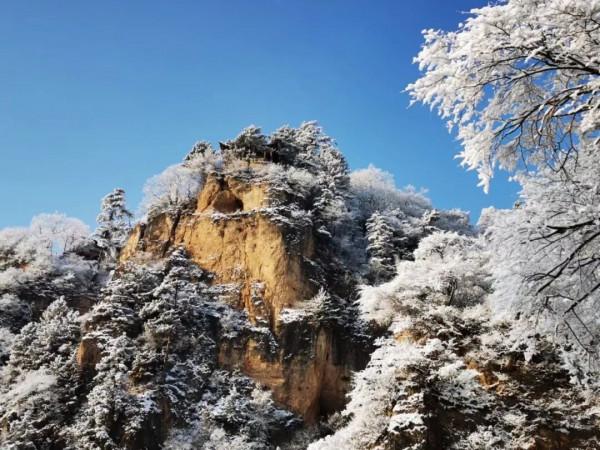 會養生·來崆峒 | 雪後初晴，此刻崆峒山“花”開遍野