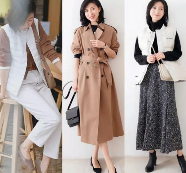 40歲女人的秋冬簡約通勤風穿搭示範，越簡單越高階，輕鬆穿出氣質