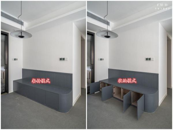 為了有個橫廳，戶型上動了4個“手腳”，一整套裝修下來南北通透