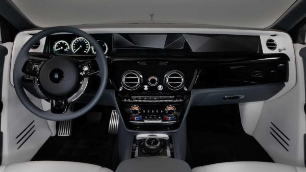 勞斯萊斯幻影“碳纖維面紗”定製版官圖釋出