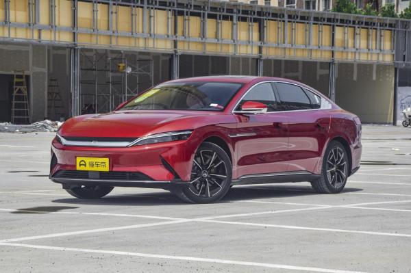 漢EV：中大型電動車，494馬力，破百3.9秒，續航里程550公里