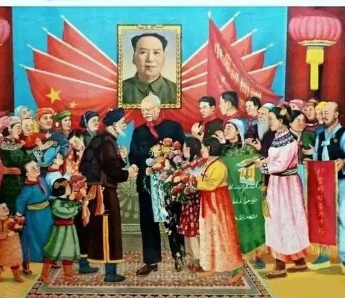 緬懷毛主席——美術作品之毛澤東在建國初期