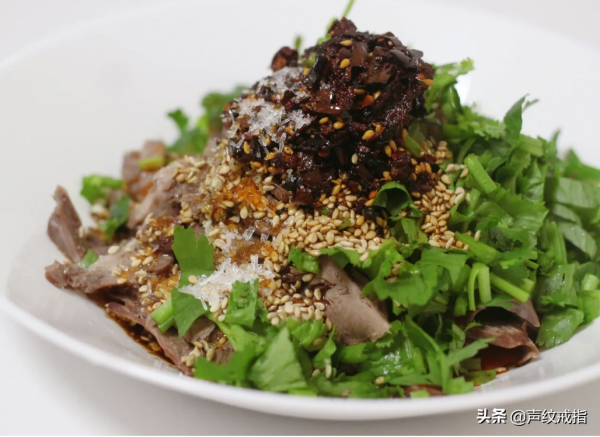 一頓飯：椒鹽藕片+涼拌豬心