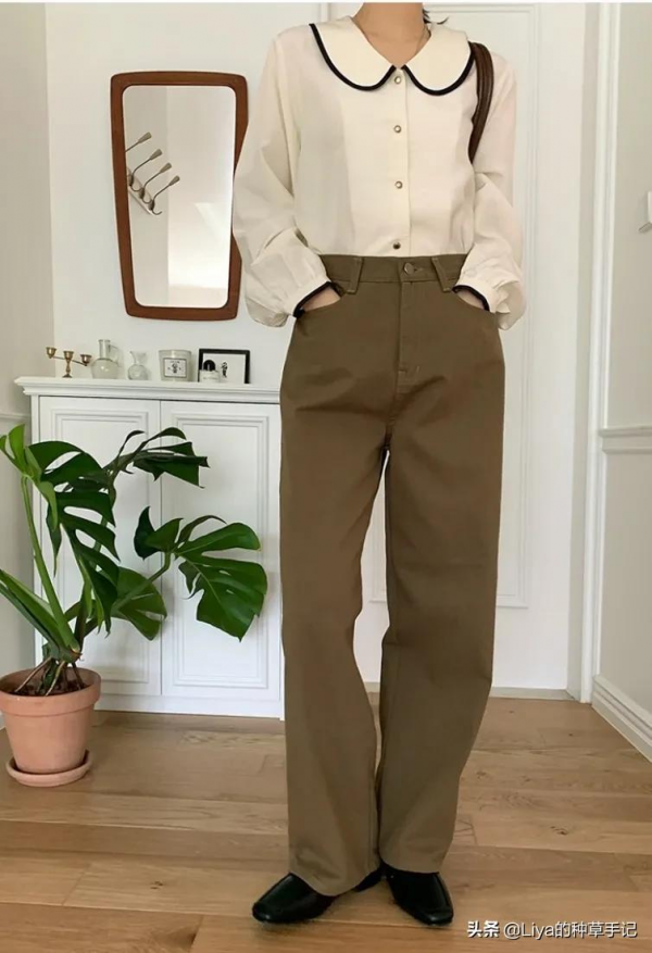 襯衫 ＋ 闊腿褲 = 王炸組合
