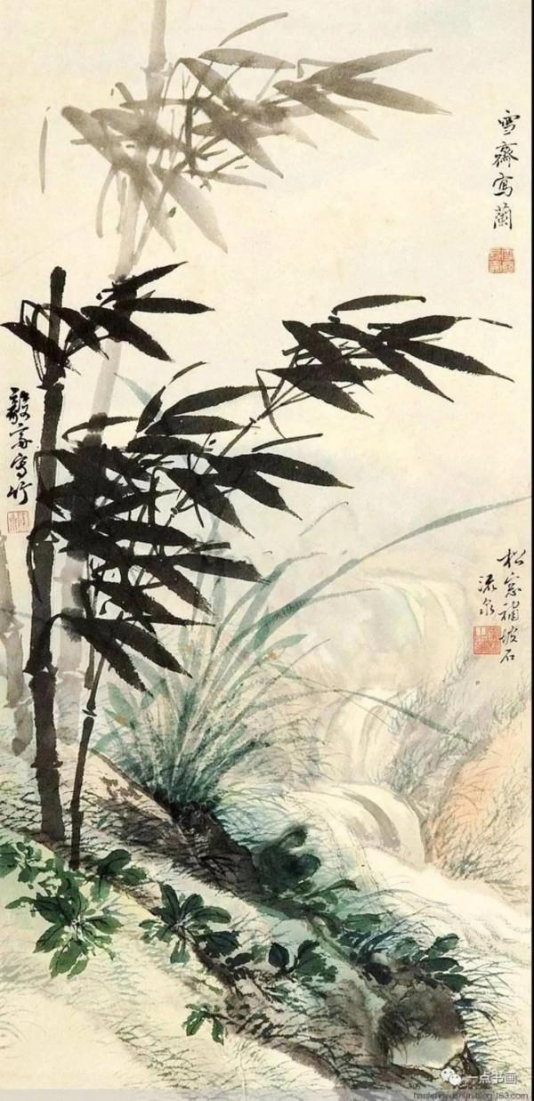 皇族父子畫家一貝勒載瀛與其四個兒子