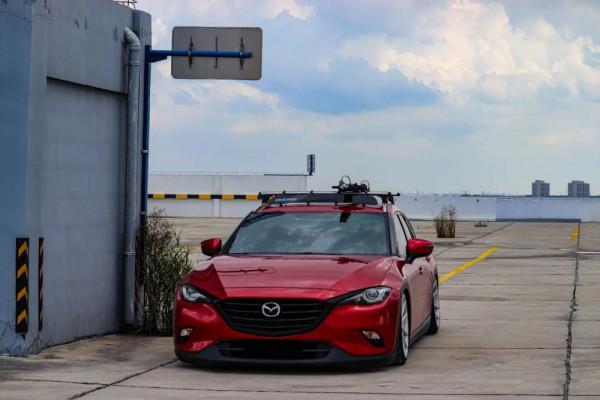 過年給自己最好的禮物就是馬自達，CX-4玩姿態偽裝成旅行車的模樣